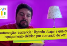Automação residencial: ligando abajur e qualquer equipamento elétrico por comando de voz