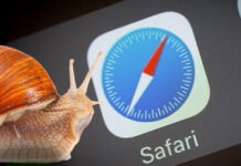 Safari muito, muito, lento