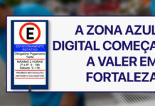 A Zona Azul digital começa a valer em Fortaleza