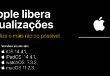 Apple liberou hoje, 9 de março de 2021, atualizações de segurança