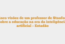 Cinco visões de um professor de Stanford sobre a educação na era da inteligência artificial – Estadão Cinco visões de um professor de Stanford sobre a educação na era da inteligência artificial – Estadão