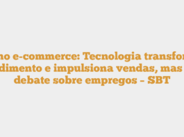 IA no e-commerce: Tecnologia transforma atendimento e impulsiona vendas, mas gera debate sobre empregos – SBT