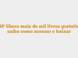 USP libera mais de mil livros gratuitos; saiba como acessar e baixar