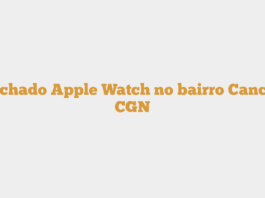 Foi achado Apple Watch no bairro Cancelli – CGN