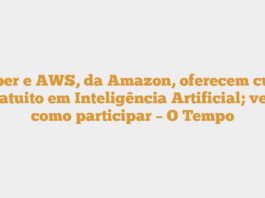 Insper e AWS, da Amazon, oferecem curso gratuito em Inteligência Artificial; veja como participar – O Tempo