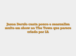 Jason Derulo canta pouco e sensualiza muito em show no The Town que parece criado por IA
