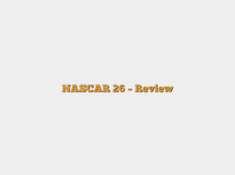 NASCAR 26 – Review